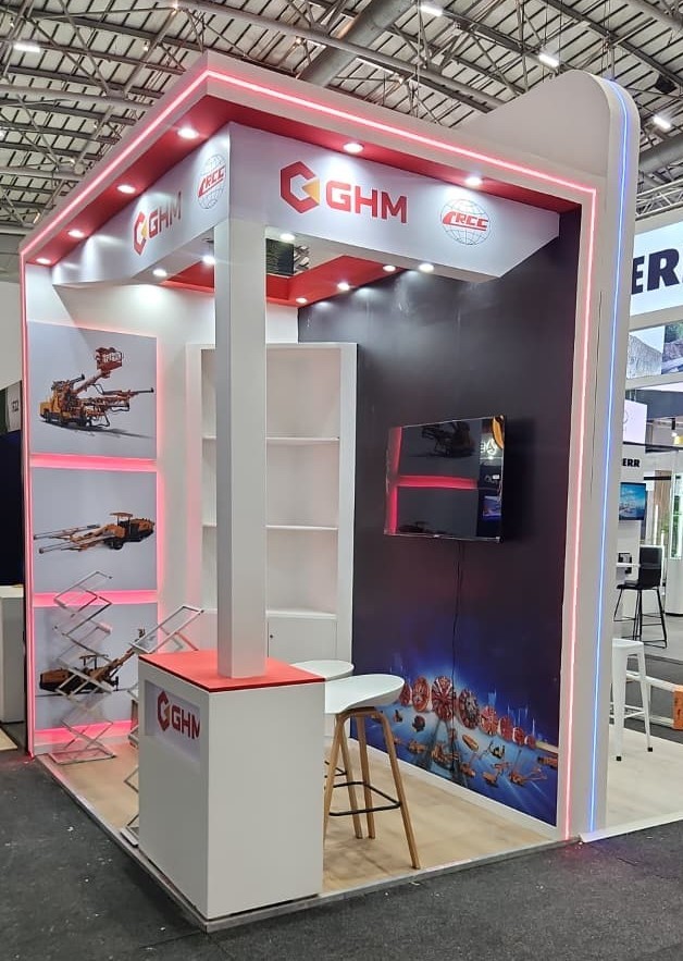 Mining Indaba - Mining exhibition project