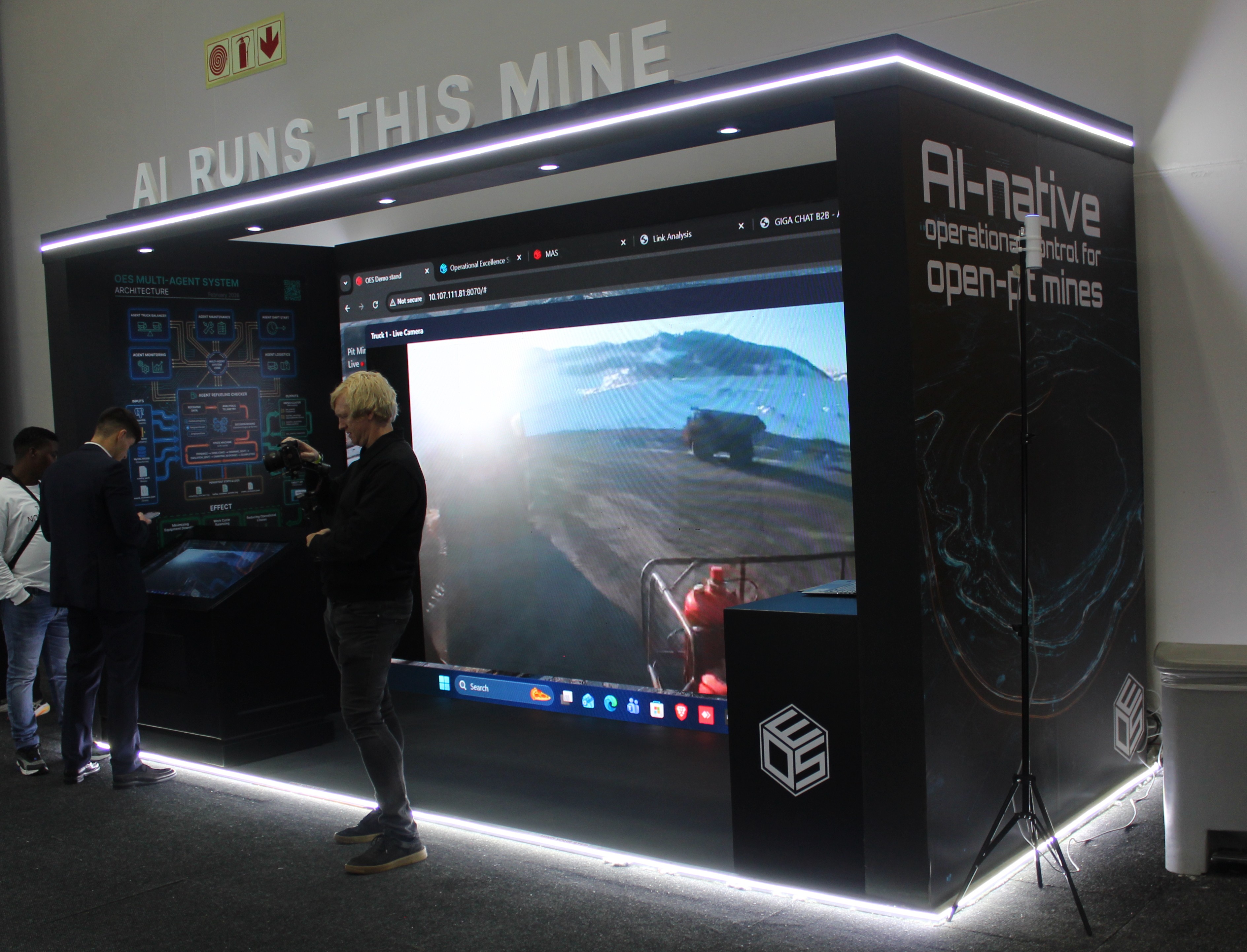 Mining Indaba - Mining exhibition project